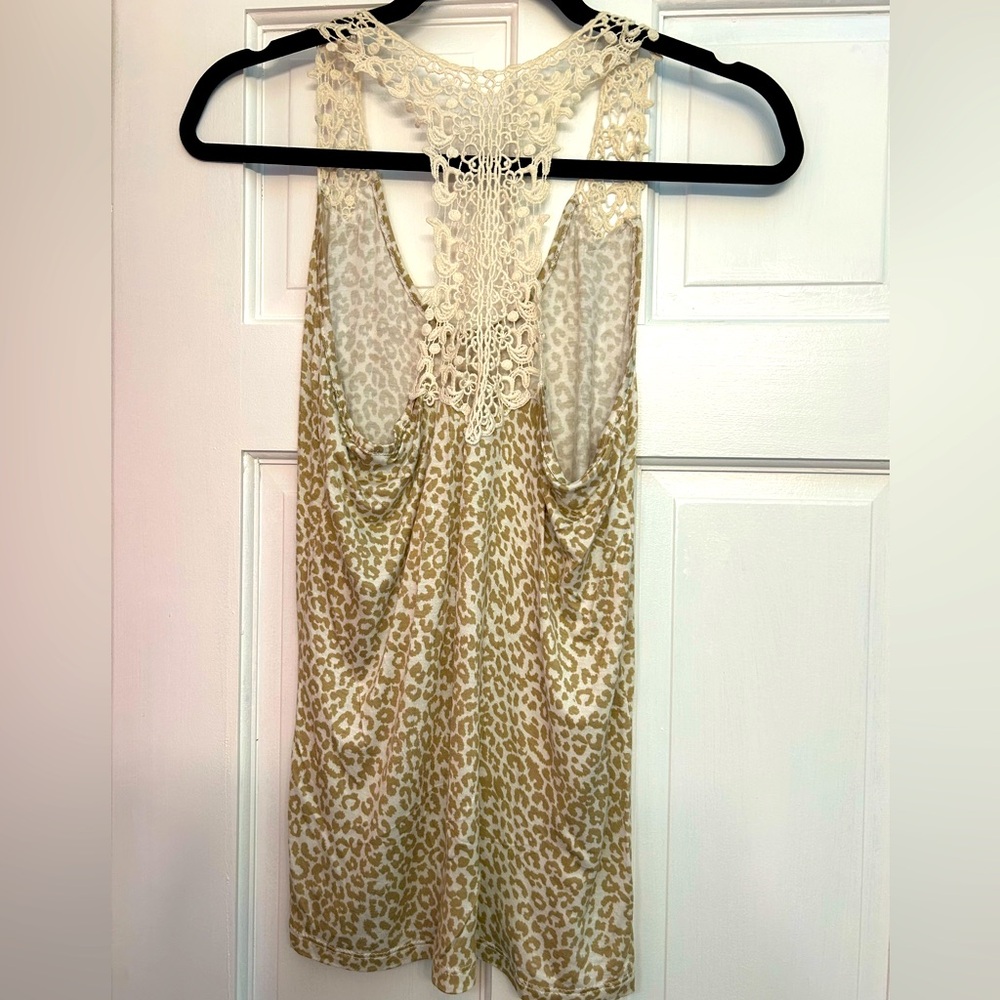 Sexy Lacey Leopard Tank, NWT, Lg